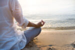 Meditating is great biohacking for mums