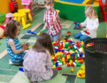 children playing at childcare centre