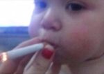baby smoking outrages internet