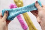 how to make glitter unicorn slime