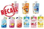 children's yoghurt pouch safety recall