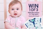 ergoPouch Layers summer sleep suits giveaway