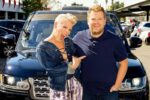 Pink carpool karaoke