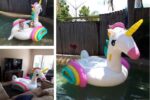 unicorn floatie christmas present