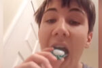 teen eating detergent pod as part of dangerous detergent challenge