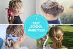 easy school hairstyles for girls
