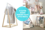 style hacks Kmart nursery wardroberack