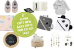 cute and affordable baby gift ideas for new baby or baby shower