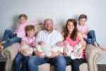 Waldrop family six babies