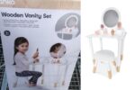 kmart wooden vanity set