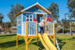 Kidzshack wooden cubby house for kids