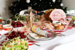 Woolworths Grab and Go no cook Christmas lunch, table setting