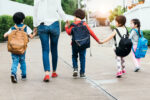 back to school, walking to school