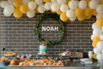 Noah baptism, real life parties