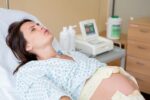 woman in labour