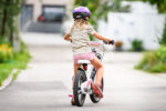 child riding bike