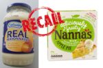 nanna pie and mayonnaise recall