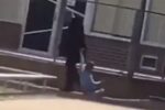 principal drags child