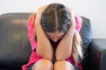 working mum feeling stressed