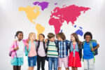 group of children from around the world, different styles of parenting