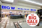 Big W storefront half price sale