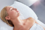 me time woman at day spa