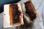 bed, fire, tablet, fire hazard