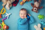 hot toys for christmas, baby with toys