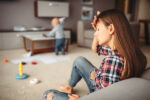 mother with child regret having kids
