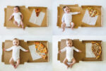 track baby growth milestones with pizza!