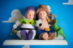 Toy story newborn twins photo shoot
