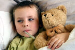 sick child vomiting