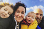 Jess Morgan with family no maternity leave