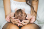 new mum with baby