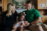 Couple welcomes rainbow baby after losing two triplets
