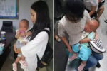 Chinese mum sells newborn twin babies