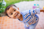 toddler playing outside, toddler behaviour