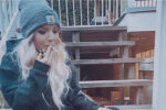 Caitlyn Fladager smoking weed mum