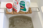 Strip wash soak method