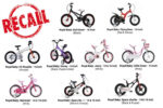 kids bikes recall