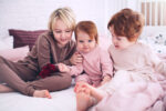 having three kids