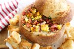 creamed corn, bacon and chive cob recipe