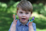 Prince Louis turns two