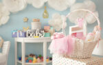 display baby shower gifts