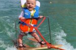 waterskiing baby