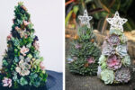 succulent christmas tree trend