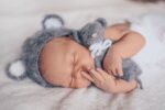 baby sleeping bear outfit
