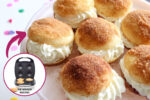 pie maker jam cream doughnut buns