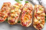 Turkish bread pizza subs