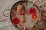 newborn milk bath